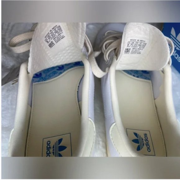 NWT ADIDAS STAN SMITH (CREAM WHITE/BLUE BIRD) Unisex Mens 8 and Women 9 - Picture 6 of 8